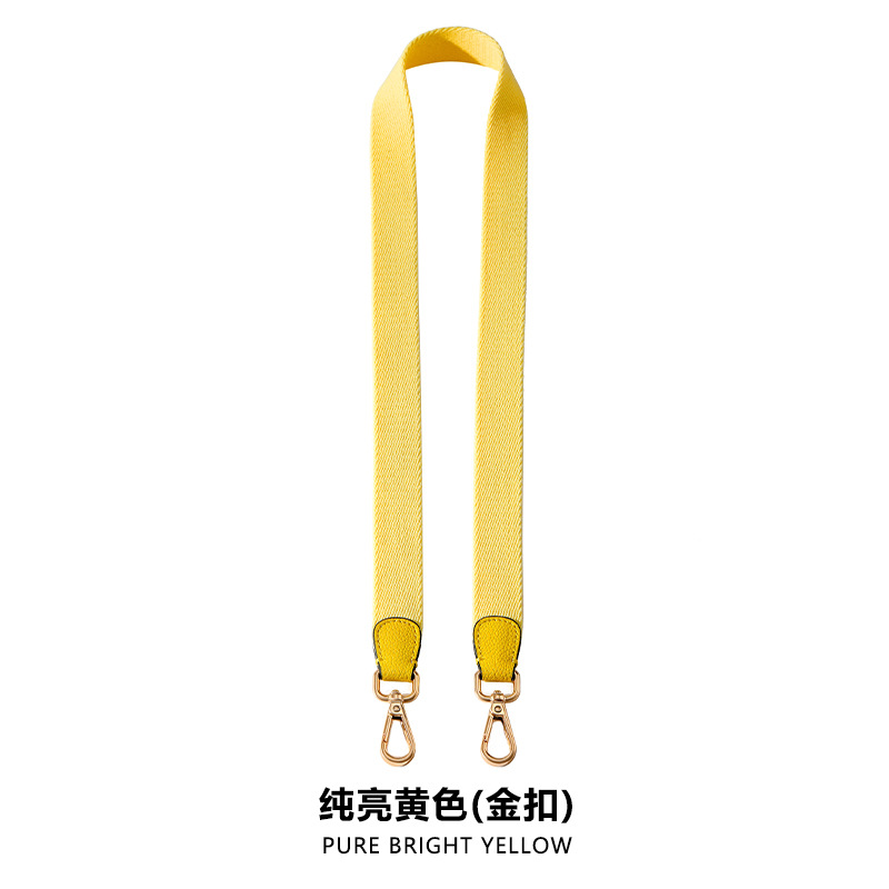 Picture of Mahuangshi MHS-F-34 Wide Strap Lightweight Comfortable Full Narrow Side Shoulder Strap Accessories Canvas Backpack Strap Crossbody Solid Color