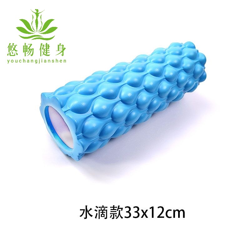 Picture of Eva Hollow Yoga Column 33cm Stereo Dot Mace Muscle Fitness Massage Stick 3D High Hardness Foam Shaft