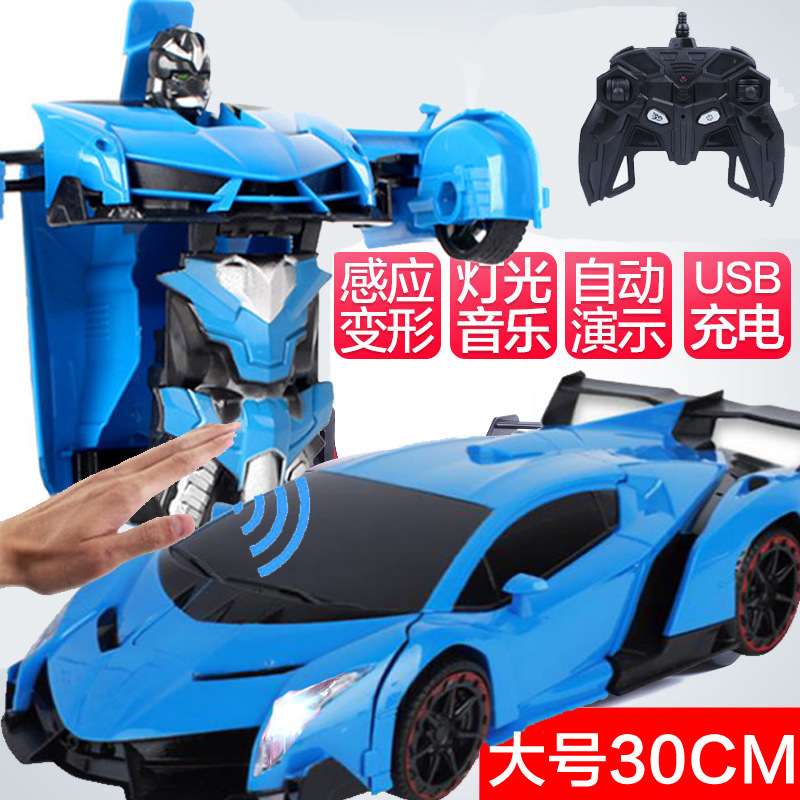 Picture of Children's remote control deformation car induction change body King Kong robot remote control car boy toy car stall