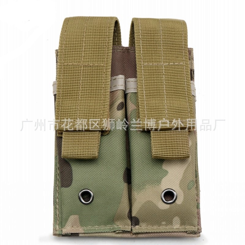 Picture of Small Double Bag Tool Bag Outdoor Sports Multi-Functional Edc Accessory Hanging Bag Molle Vest Accessories Hanging Bag