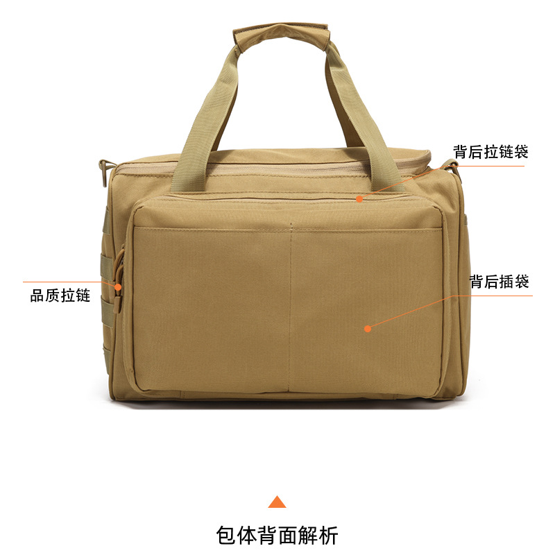 Picture of Multifunctional Tactical Outdoor Shoulder Bag Large Capacity Storage Handbag Oxford Cloth Waterproof Outdoor Crossbody Bag