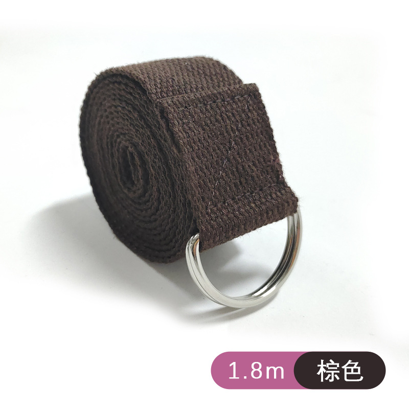 Picture of Wholesale Yoga Stretch Belt 1.8m Polyester Cotton Extended Beginners Stretch Stretch Yoga Auxiliary Supplies