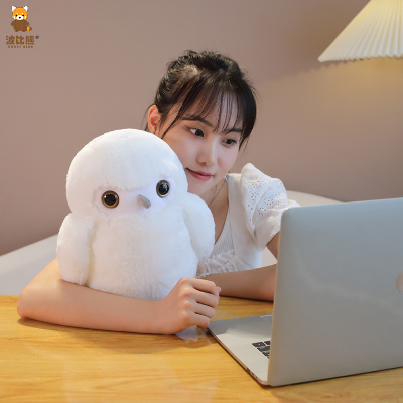 Picture of Bobby Bear Cute Soft Cute New Couple Owl Doll Pillow Plush Toy Large Clamping Doll Cross Border