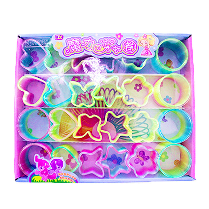 Picture of small size magic rainbow circle 5cm upgraded version of the new children's educational toys stall selling supply manufacturers wholesale