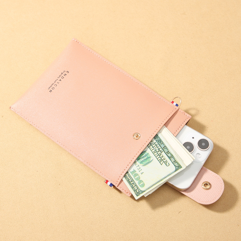 Picture of ENDAYCON 2023 New Mobile Phone Bag Korean Style Multi-card Zipper Crossbody Women's Bag Fashionable Vertical Wallet for Women