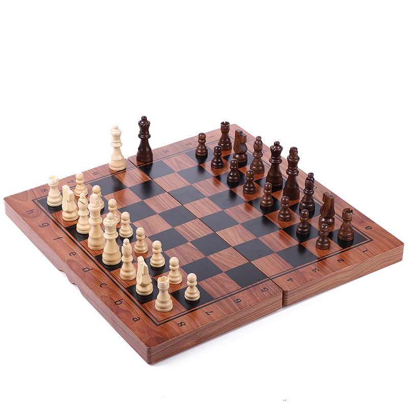 Picture of Magnetic Solid Wood Chess Foldable Cross-Border Dedicated to Educational Competitive Table Games Factory Direct Sales Wholesale