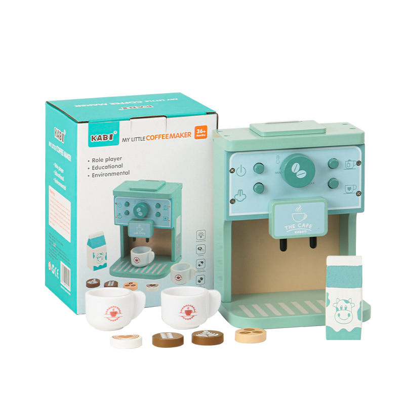 Picture of New wooden play house juicer children's simulation juicer parent-child interaction baby sharing toy kindergarten