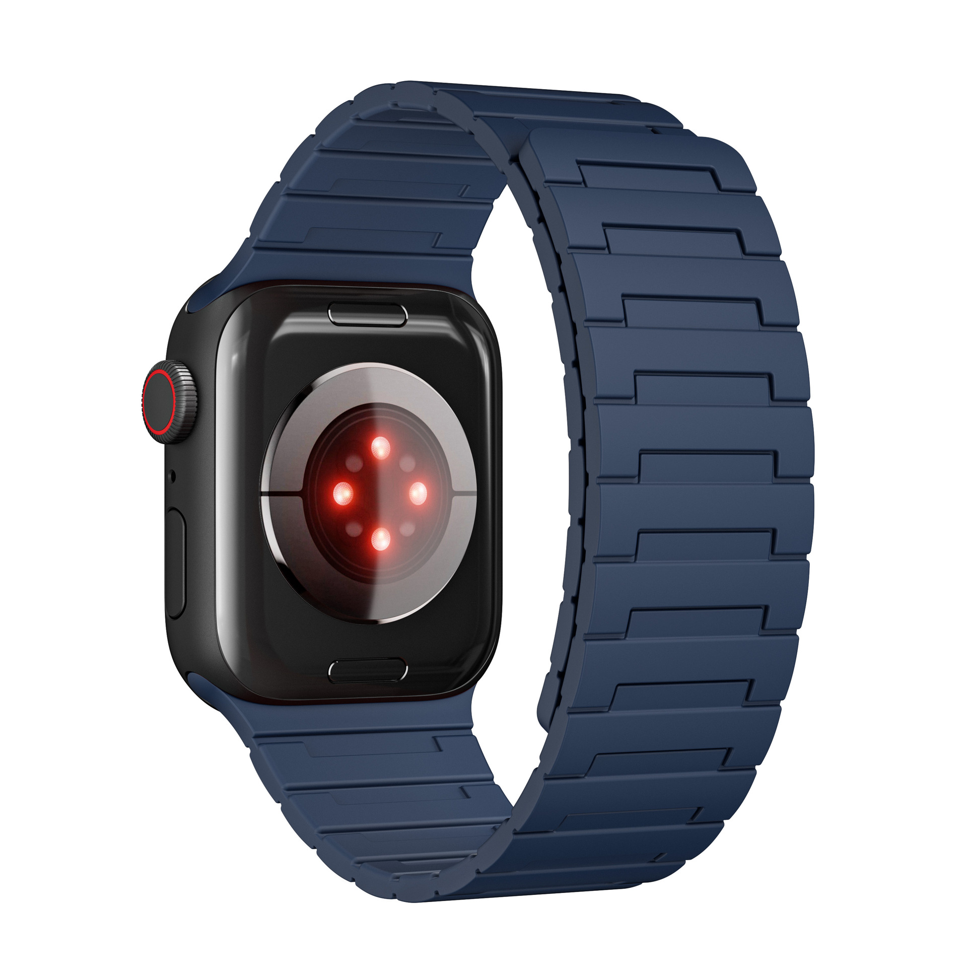 Picture of Suitable for Apple Watch Magnetic Silicone Strap Appleiwatchs1-10 Generation Magnetic Loop Strap Baigey