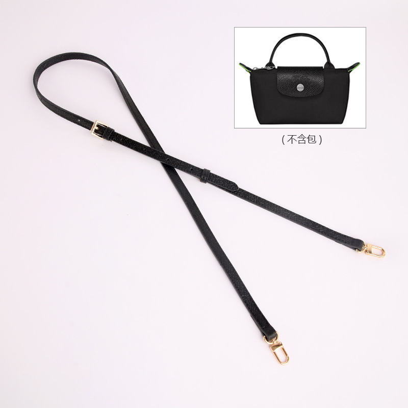 Picture of Mini Dumpling Bag Cowhide Shoulder Strap Punch-Free Crossbody Bag with Mini Adjustable Replacement Genuine Leather Strap