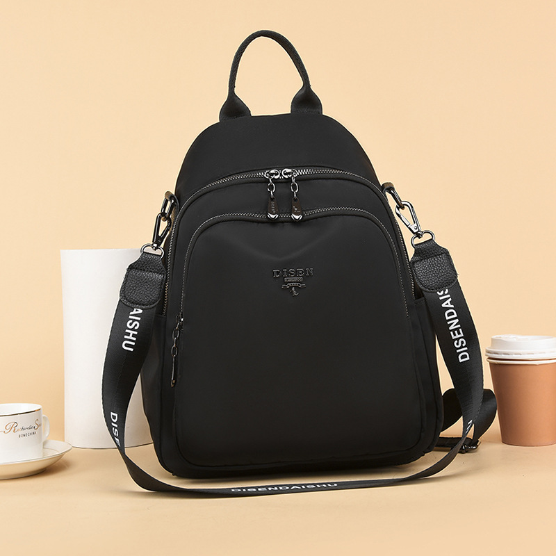 Picture of Backpack Women's 2021 New Waterproof Oxford Cloth Bag Canvas Korean Style All-match Fashion Anti-theft Women's Travel Backpack