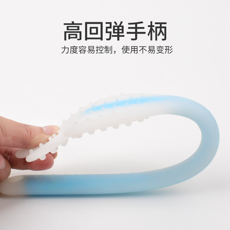 Picture of The New lengthened and enlarged five-finger Pat silicone Pat health health Pat massage Pat stick pat on the plate