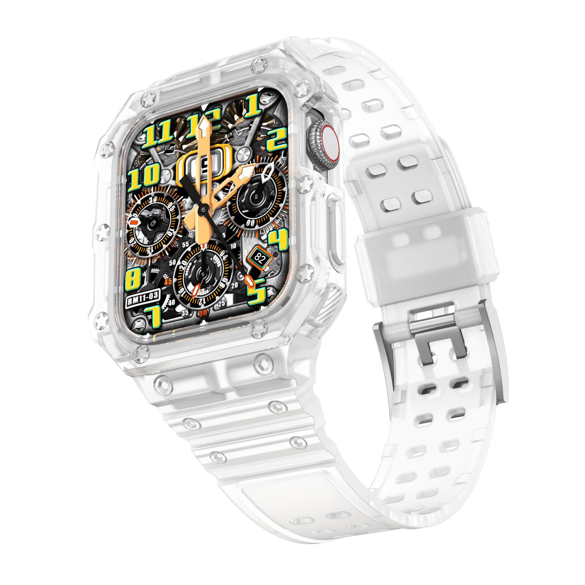 Picture of For Apple Watch Strap Apple iwatch9876543 Richard TPU One-piece Strap Wholesale Cross-border