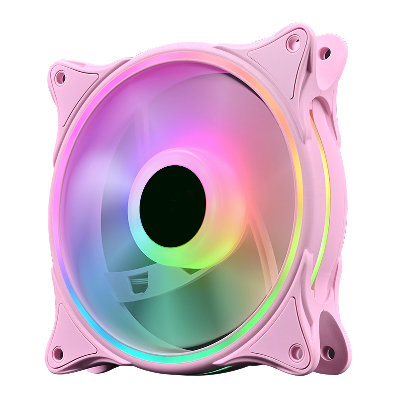 Picture of Cross border SE fan 12cm desktop host computer chassis radiator cpu silent cooling RGB fan