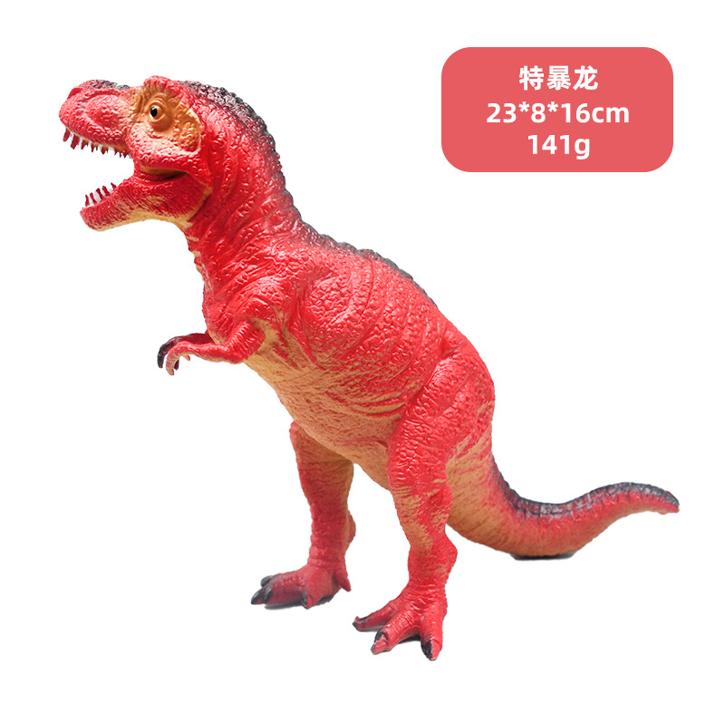 Picture of Dinosaur toy model simulation dinosaur model large sounding triceratops plastic boy dinosaur toy large