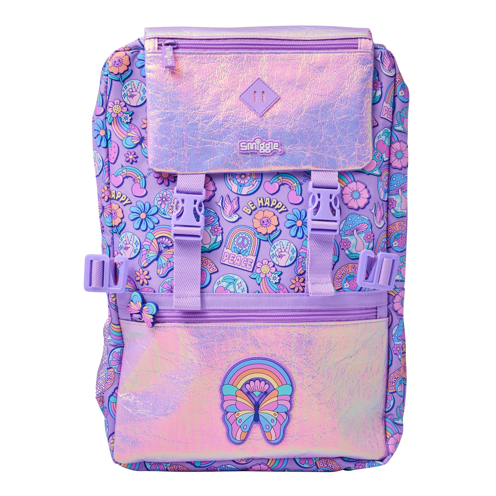 Picture of New Zealand smiggle School Bag Student Large Grade 4-6 Backpack Boys and Girls Children Backpack