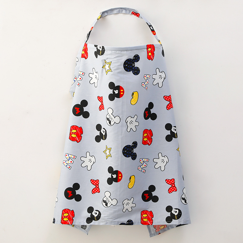 Picture of Cotton nursing towel nursing towel outdoor nursing shawl multi-functional spring, summer and autumn covering towel sling cover cloth anti-exposure