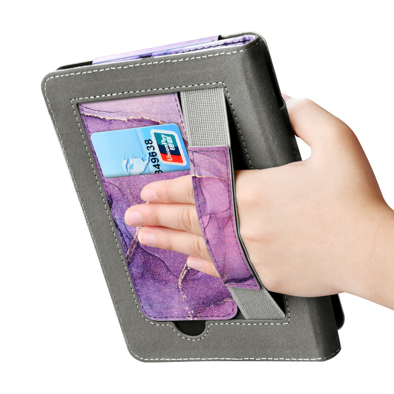 Picture of Kindle paperwhite6543 Handheld Bracket Painted Protective Case New 2024 Leather Case OASIS23