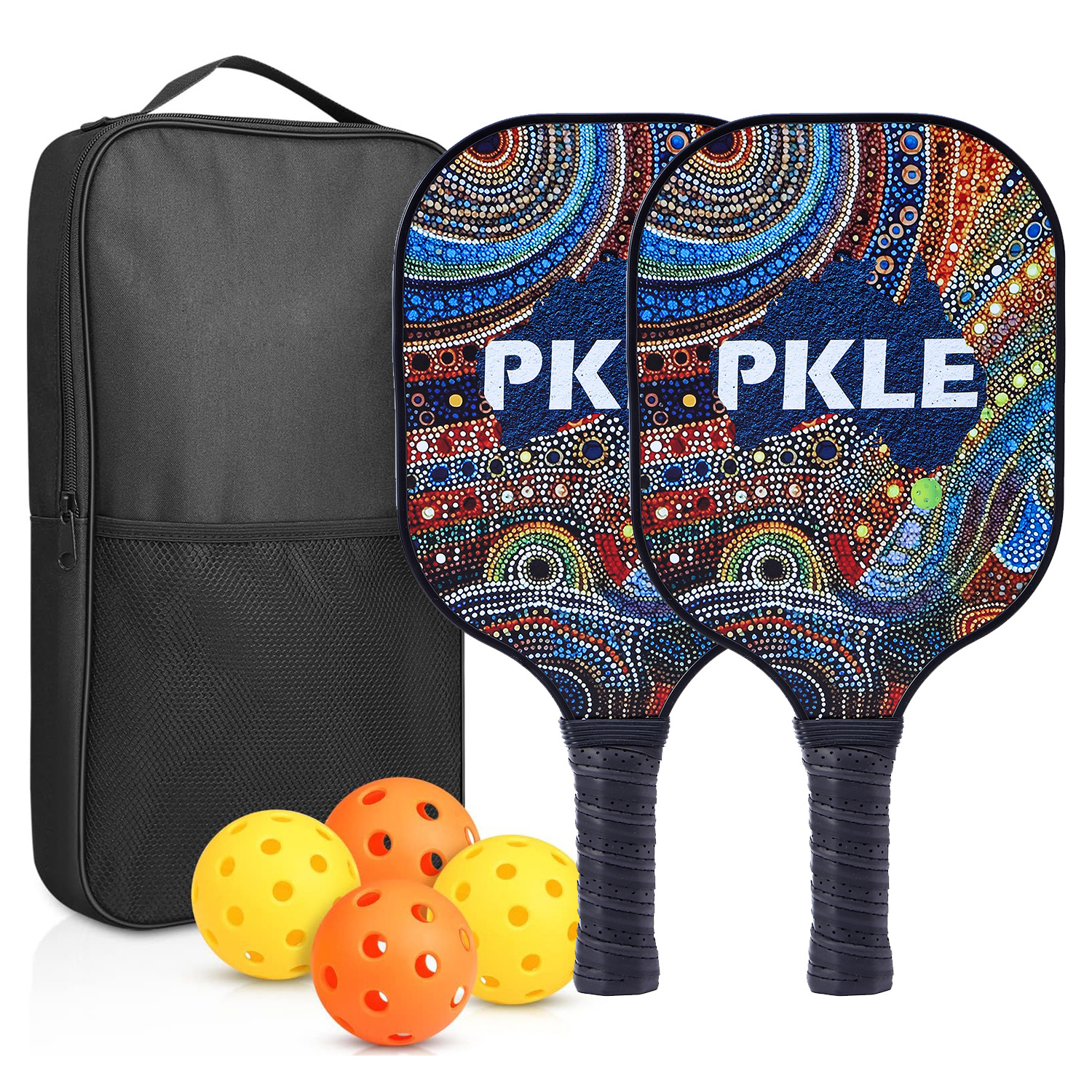 Picture of Carbon Fiber Pickleball Racket Honeycomb Board Outdoor Sports Carbon Pickleball Racket Cross-Border Pickleball Paddle