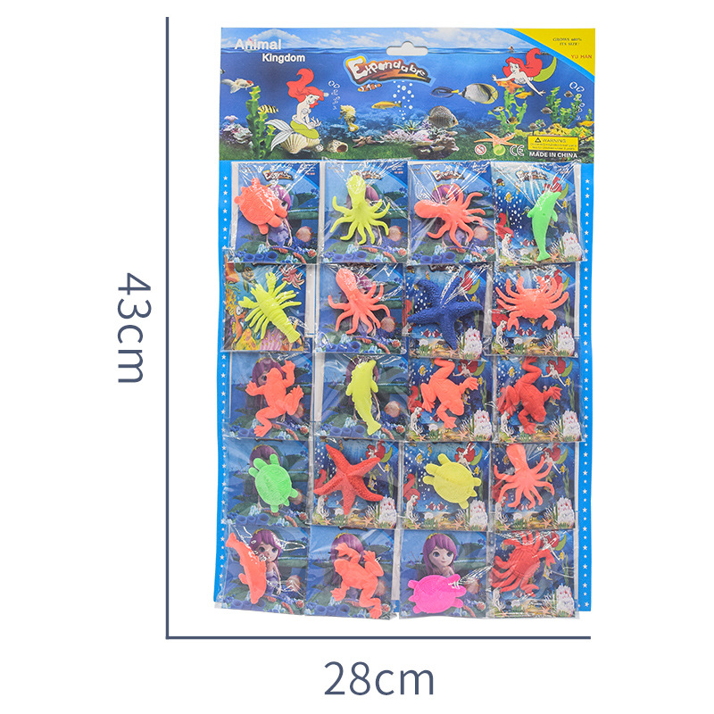 Picture of Ocean Baby Bubble Large Crystal Beads Color Crystal Mud Enlarged Marine Animal Spongebob Expansion Toy