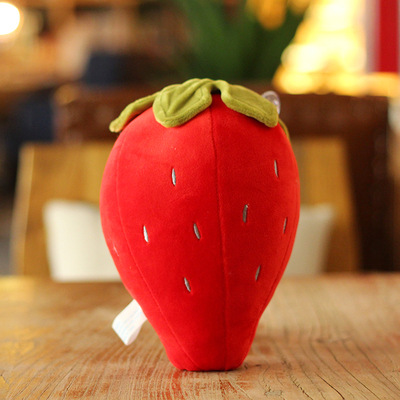Picture of 20cm down Cotton Fruit and Vegetable Pillow Wedding Throwing Children's Gift Doll Stuffed Toy Wholesale