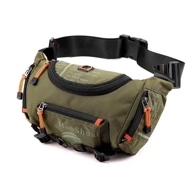 Picture of Cross-border Men's Bag Large Capacity Chest Crossbody Bag Sport Multifunctional Shoulder Crossbody Dual-purpose Backpack Men's Chest Bag
