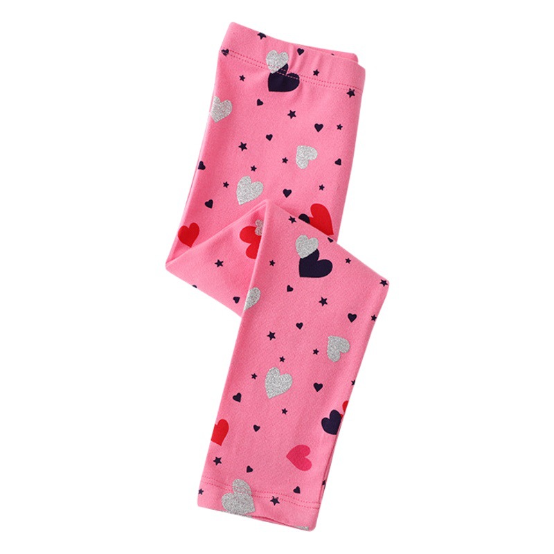 Girls' Knitted Leggings 2024 Spring and Summer New Style Children's Embroidered Girls' Leggings Spring and Autumn New Style