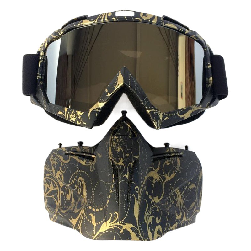 Factory direct supply retro mask goggles off-road motorcycle racing goggles outdoor riding glasses ski goggles