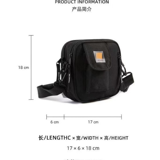 Picture of 2024 New Messenger Bag Trendy Crossbody Bag Couple Student Shoulder Bag Men's and Women's Hip Hop Bag Fashion Small Bag Mobile Phone Bag