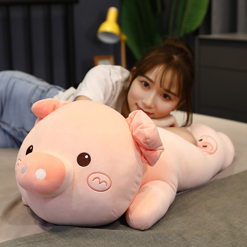 Picture of Internet Popular Bubble Pig Doll Camera Pig Doll Cute Plush Toy Girl's Sleeping Pillow Gift