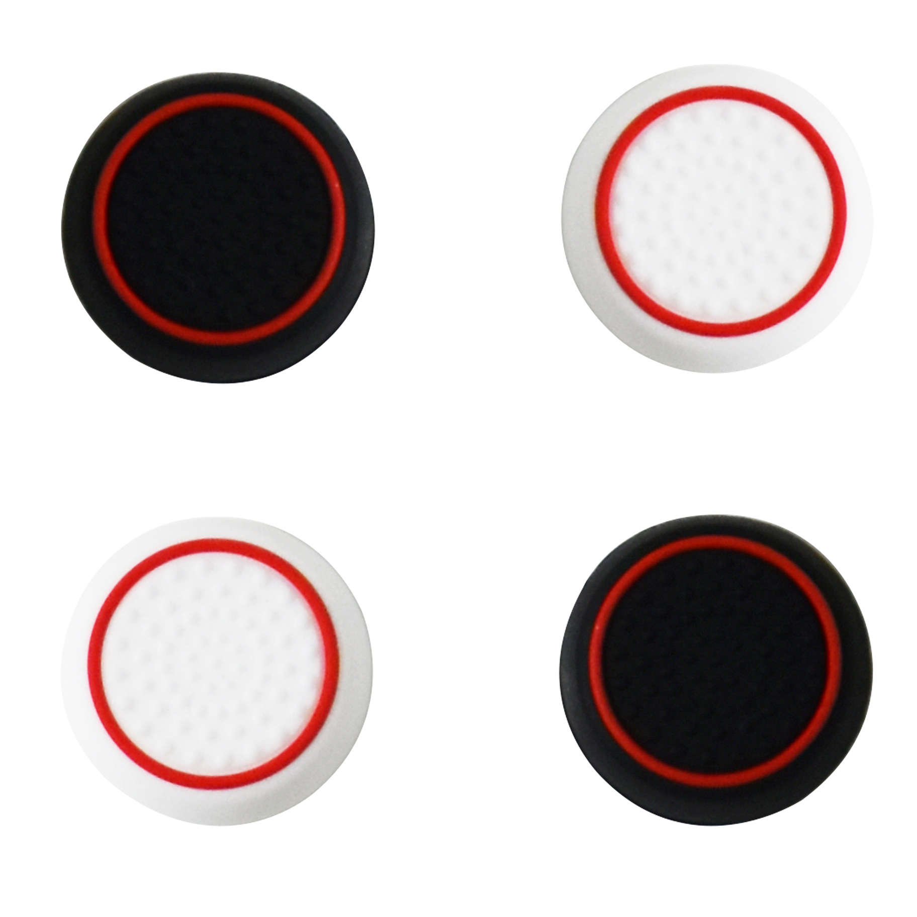 Picture of Ps4 Rocker Cap Xbox/Ps5 Game Console Mushroom Head Protection Key Cap Two-Color Handle Silicone Cap Luminous