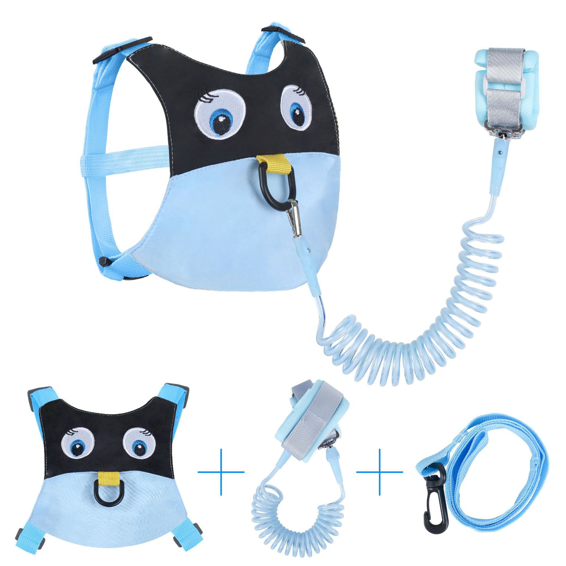 Picture of Children's Anti-lost Traction Rope Baby's Anti-lost Strap Children's Traction Bracelet Dual-purpose Safe Slipping Baby Artifact