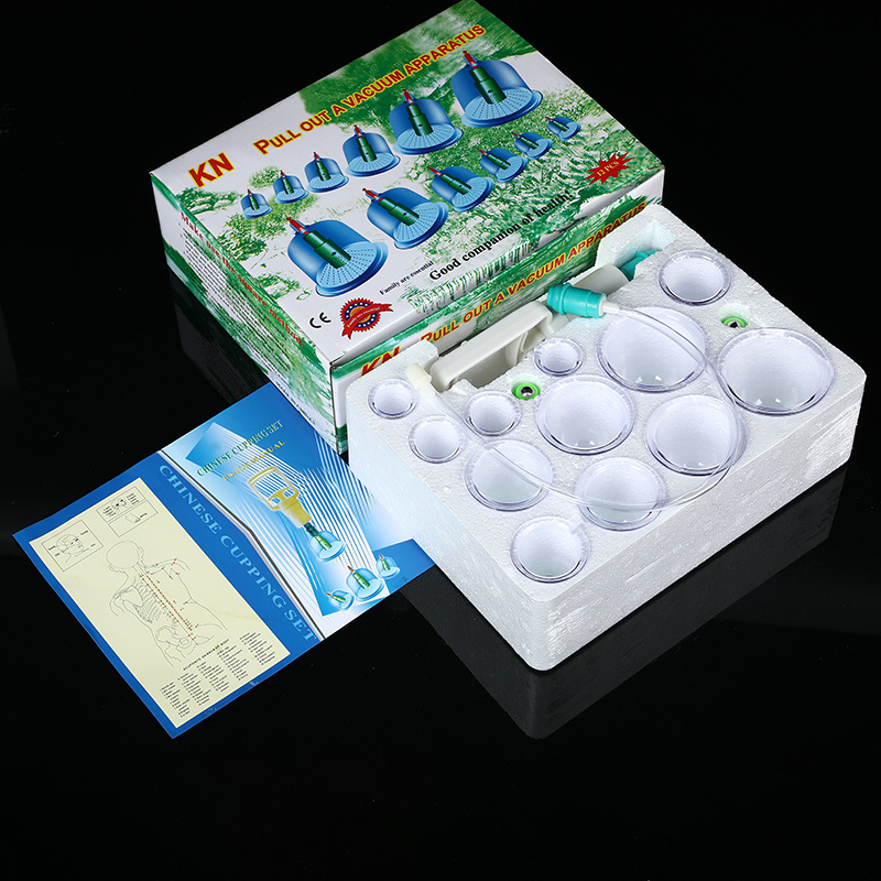 Picture of Factory direct sale Chinese medicine cupping device household set exhaust gas tank cupping moisture absorption vacuum pull gas tank