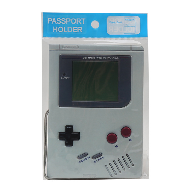 Picture of Game machine retro creative passport holder thickened certificate ticket storage protective case card holder passport case cross-border hot sale