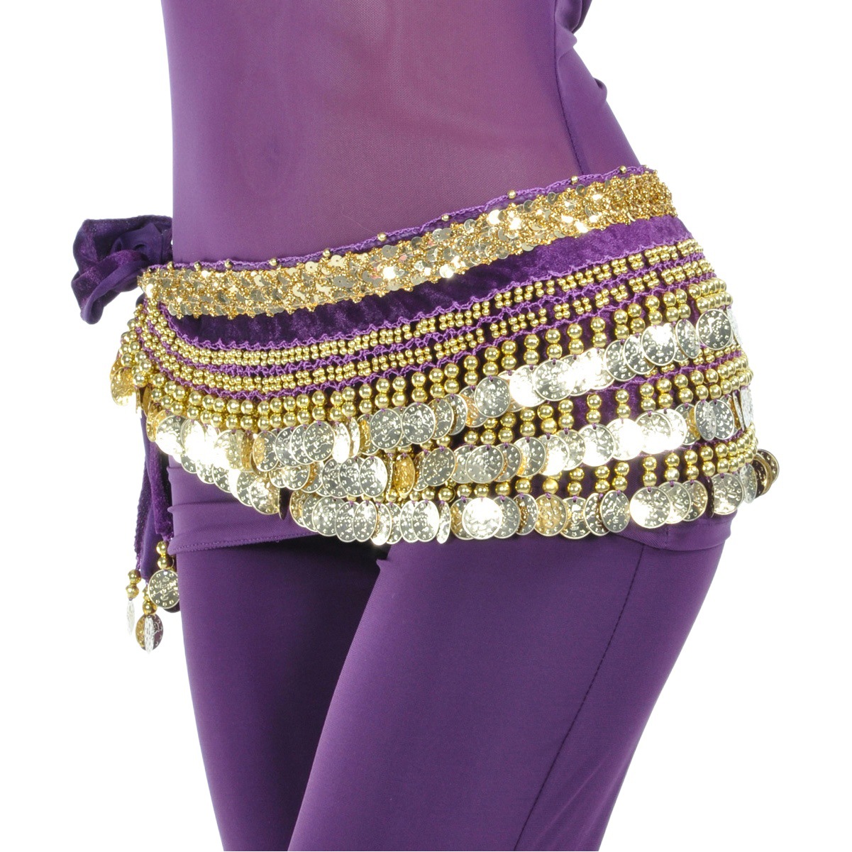 248 Currency Belly Dance Waist Chain Belly Dance Ordinary Waist Chain Practice Belly Dance Belt Waist Towel