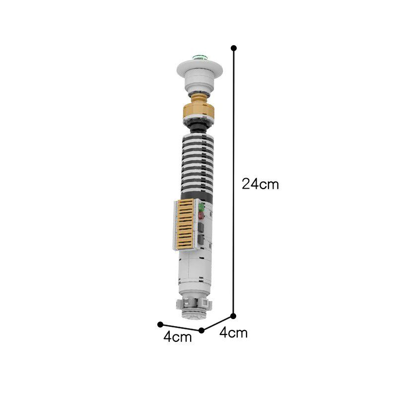 Picture of Compatible with Lego MOC building blocks suit small particle gift Creative Star Wars Knight Luke's lightsaber model