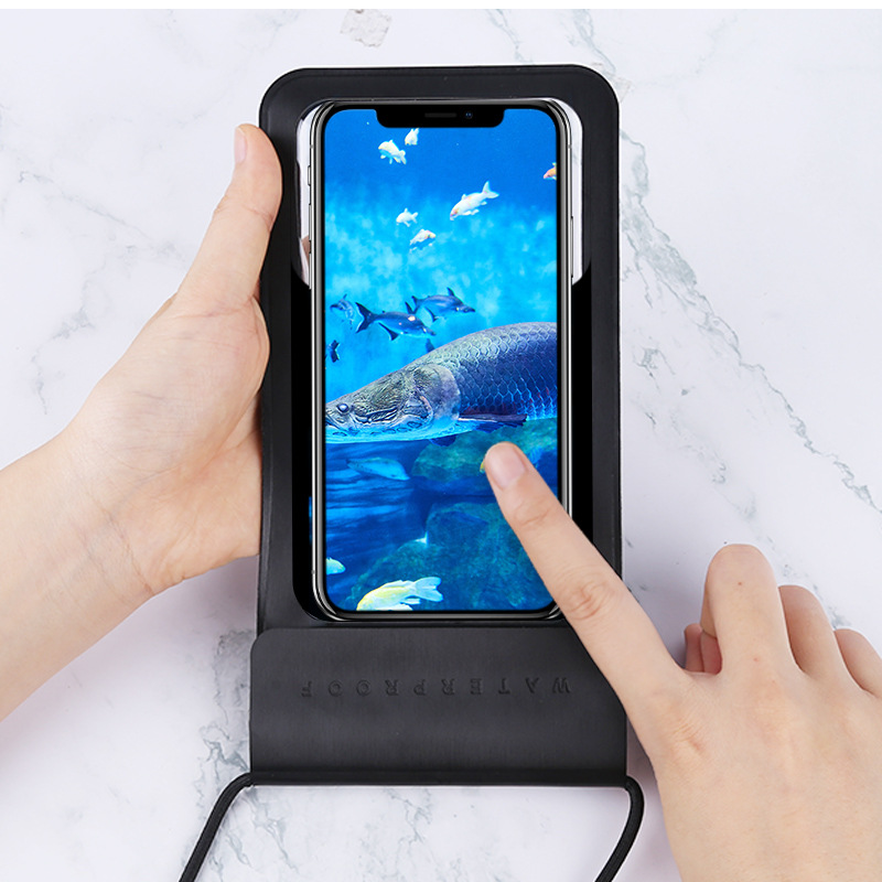 Picture of Summer Waterproof Mobile Phone Bag, Seaside Swimming Takeaway Waterproof Mobile Phone Case, Diving Photography and Video Mobile Phone Waterproof Bag