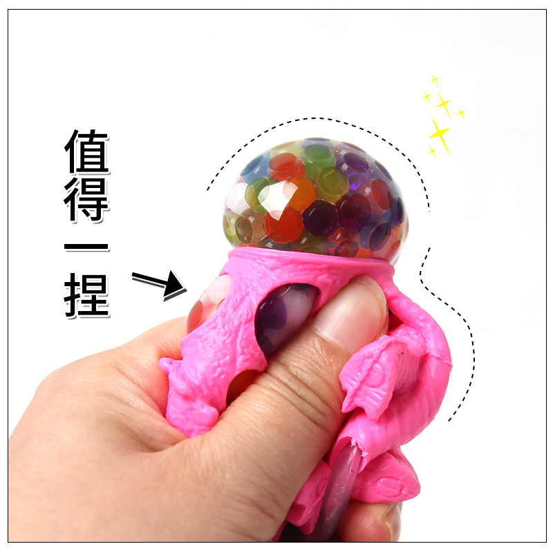 Picture of Children's Toy Decompression Artifact Dinosaur Pinch Music Slow Rebound Decompression Dinosaur Egg Night Market Stall Primary School Student Toy