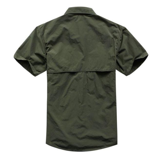Picture of Military Eagle Tactical Shirt 511 Quick-Drying Tactical Short-Sleeved Shirt Quick-Drying Short-Sleeved Breathable Flap Pocket Pants Waterproof