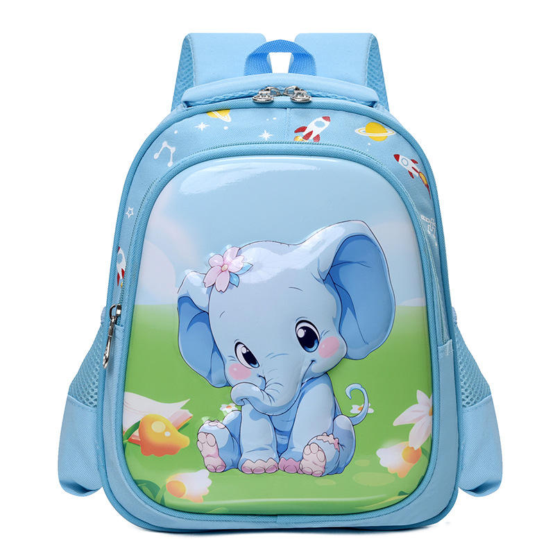 Picture of New Raceway Children's Backpack 2024 New Cartoon Pattern Kindergarten Lightweight Ridge Protection Not Large Capacity Backpack