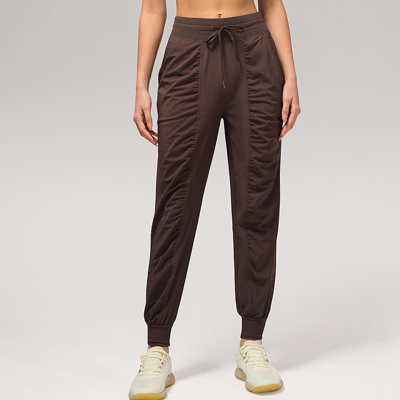 Picture of High-Waisted Loose Quick-Dry Sports Pants for Women, High-Elastic Long Pants, Casual Jogger Sweatpants, Yoga Pants, Breathable Fitness Running