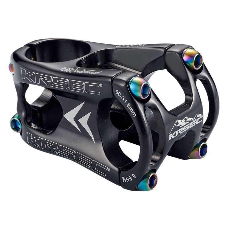 KRSEC Bicycle Stand CNC Hollow Colorful High Strength Aluminum Alloy Mountain Bike Stand Riding Accessories
