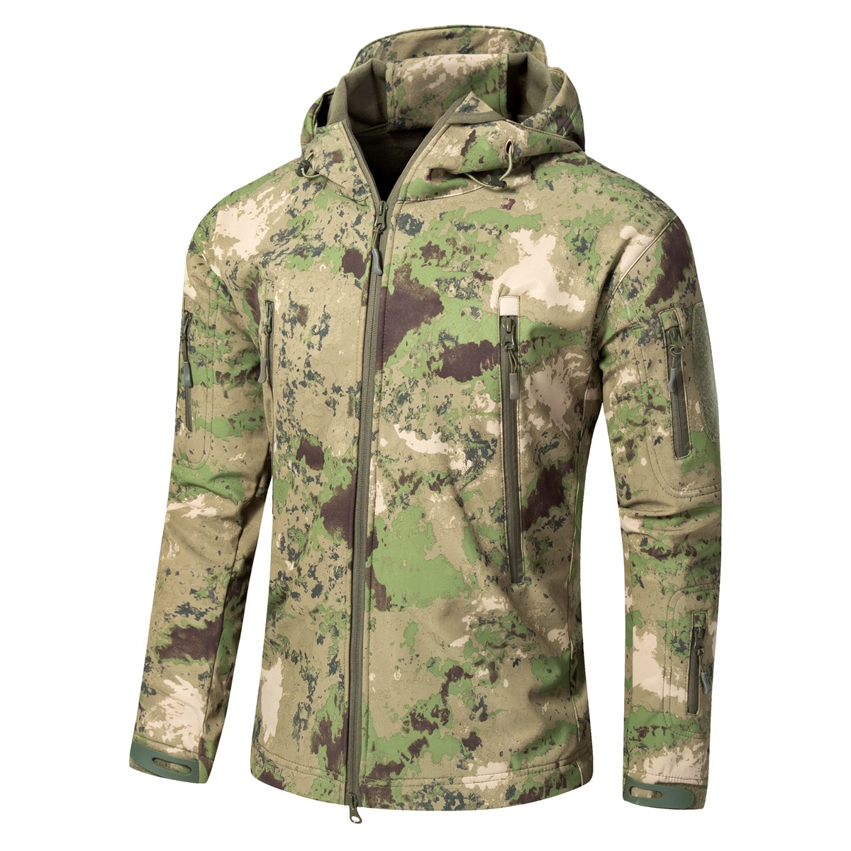Picture of Shark skin soft shell assault coat size tactical military fans windproof warm outdoor mountaineering suit a generation of hair