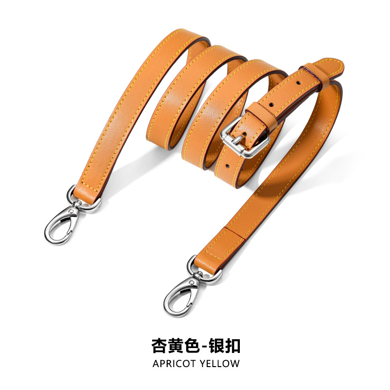 Picture of Ma Huangshi Mhs-A-1 Plain Leather Bag Strap Adjustable Spaghetti Strap Bag Replacement Strap Single Shoulder Crossbody for Women