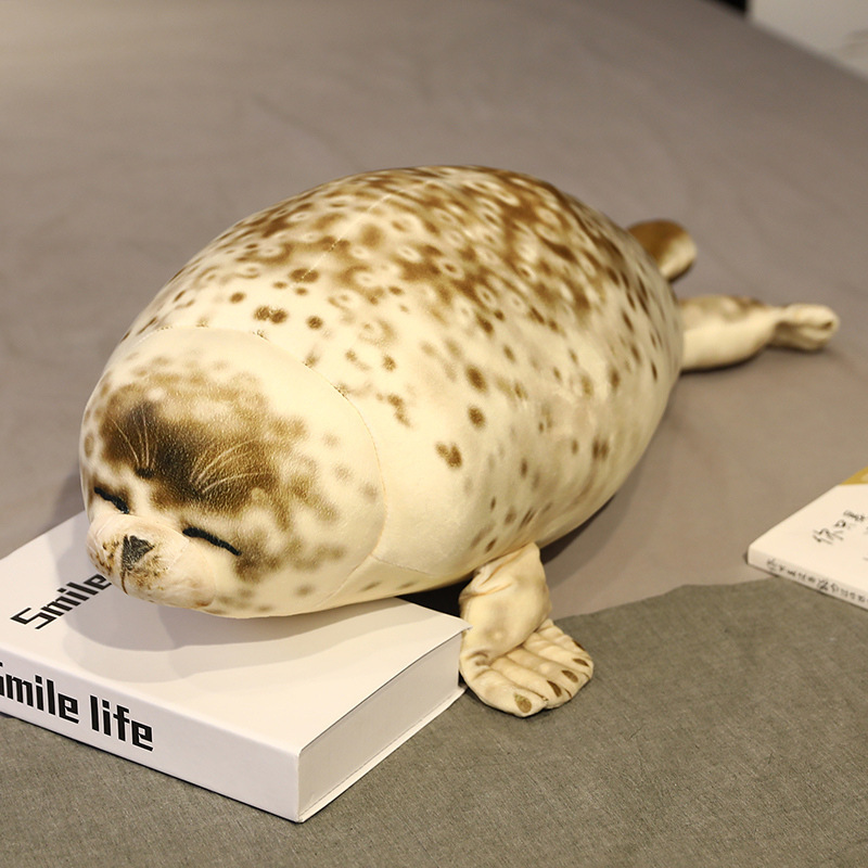 Picture of New Sea Lion doll creative down cotton seal plush toy aquarium gift girls' pillow cross-border