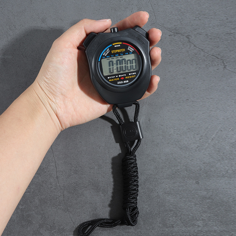 Picture of Zhengsuda Stopwatch Zsd-808 Dual-Channel Student Fitness Training Competition Professional Sports Stopwatch Waterproof Timer