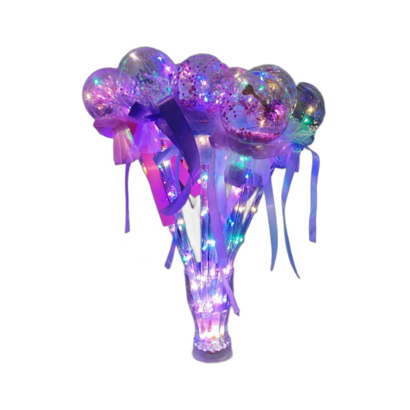 Picture of Douyin's Same Bobo Ball Starry Sky Ball Magic Wand Children's Fairy Wand Toy Glowing Night Market Plaza Hot Selling Wholesale