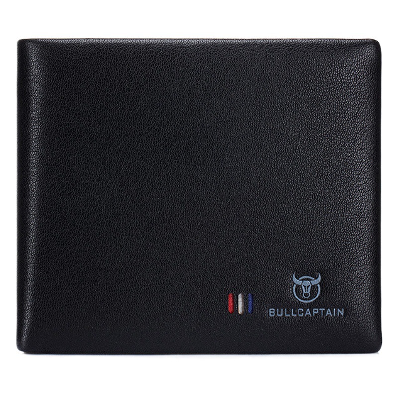Captain Niu Genuine Leather Male Driver's License Wallet Top Layer Cowhide Wallet for Boyfriend Husband Father Birthday Gift Gift Box