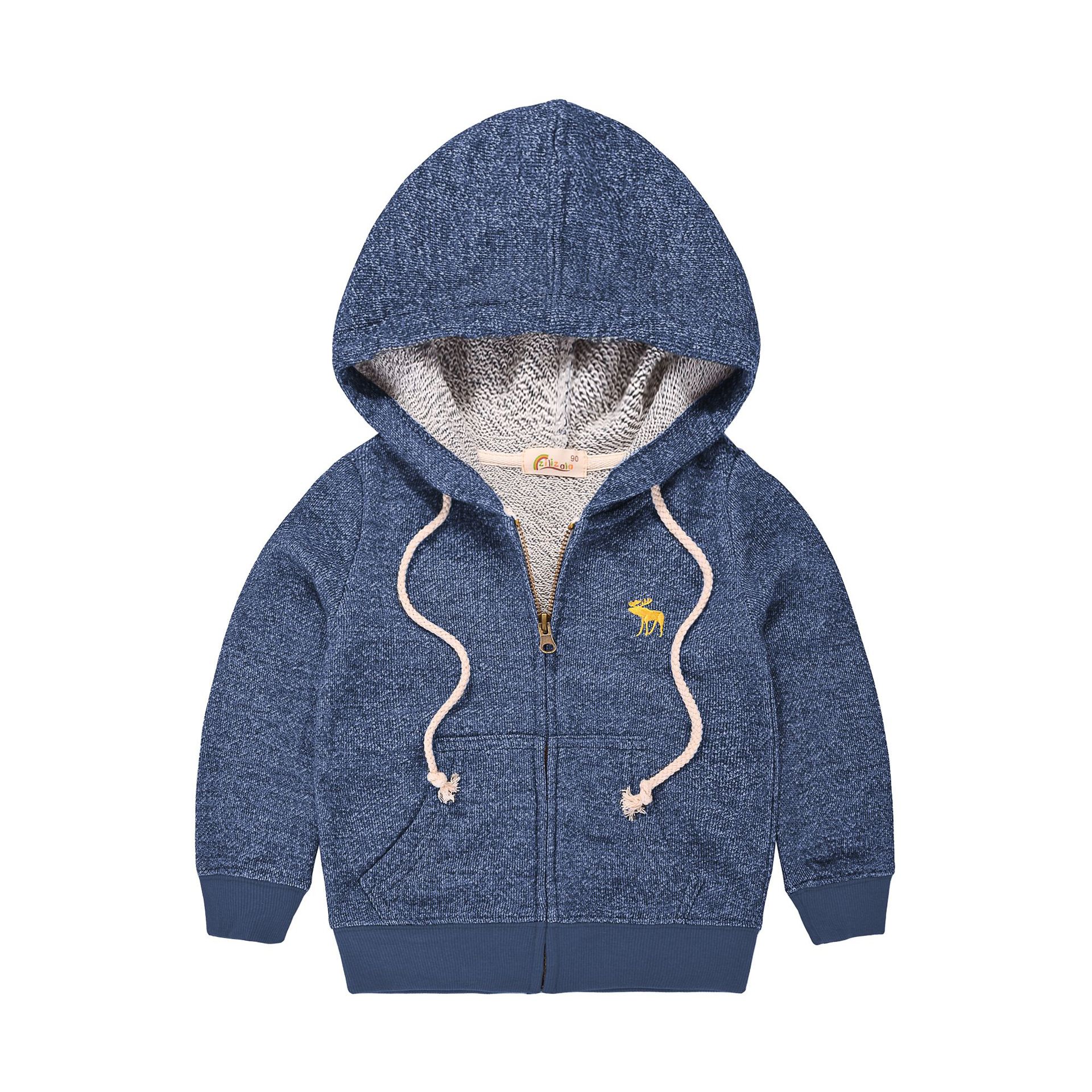 Picture of Children's Clothing Wholesale 2025 Factory Direct Batch Boys' Outwears Autum Kidsren's Girls' Tops Zipper Sweatshirts Dropshipping