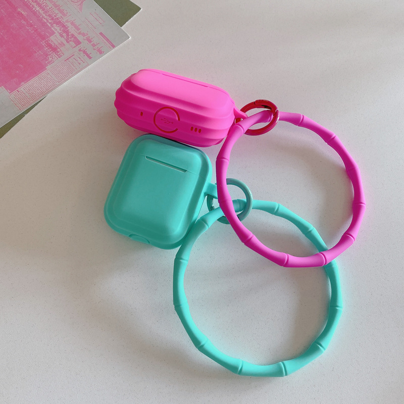 Picture of Suitable for Silicone Simple Airpods4 Protective Case Soft Shell Airpods2 Generation Protective Case Headphone Protective Case