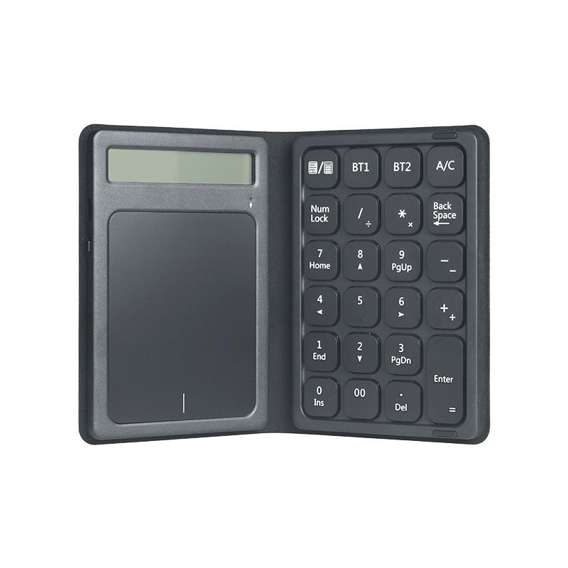 Picture of Multi-function charging touch mouse board factory direct sales multi-function silent folding computer & digital keyboard